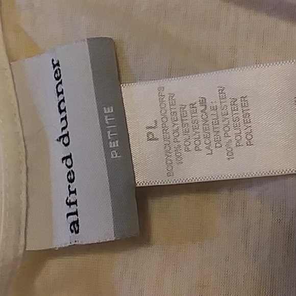 Alfred Dunner Lace Floral Top - Picture 6 of 10